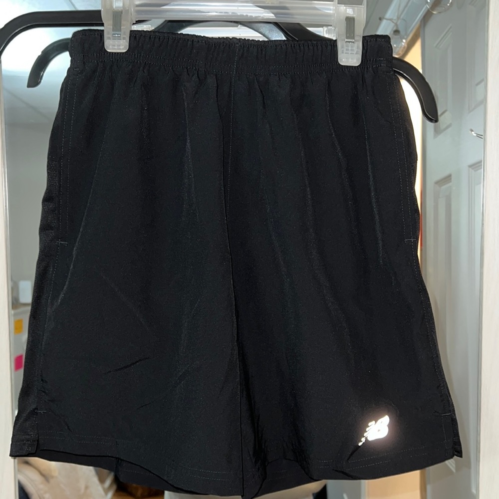 Mens New Balance black athletic shorts